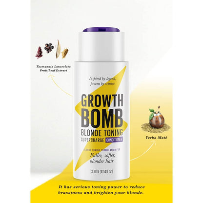 Growth Bomb Hair Growth Conditioner Blonde Toning 300ml