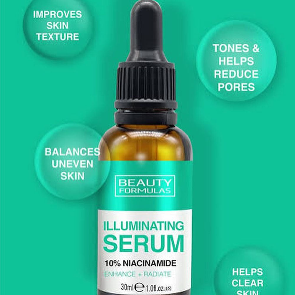 Beauty Formulas Illuminate Serum 10% Niacinamide 30ml