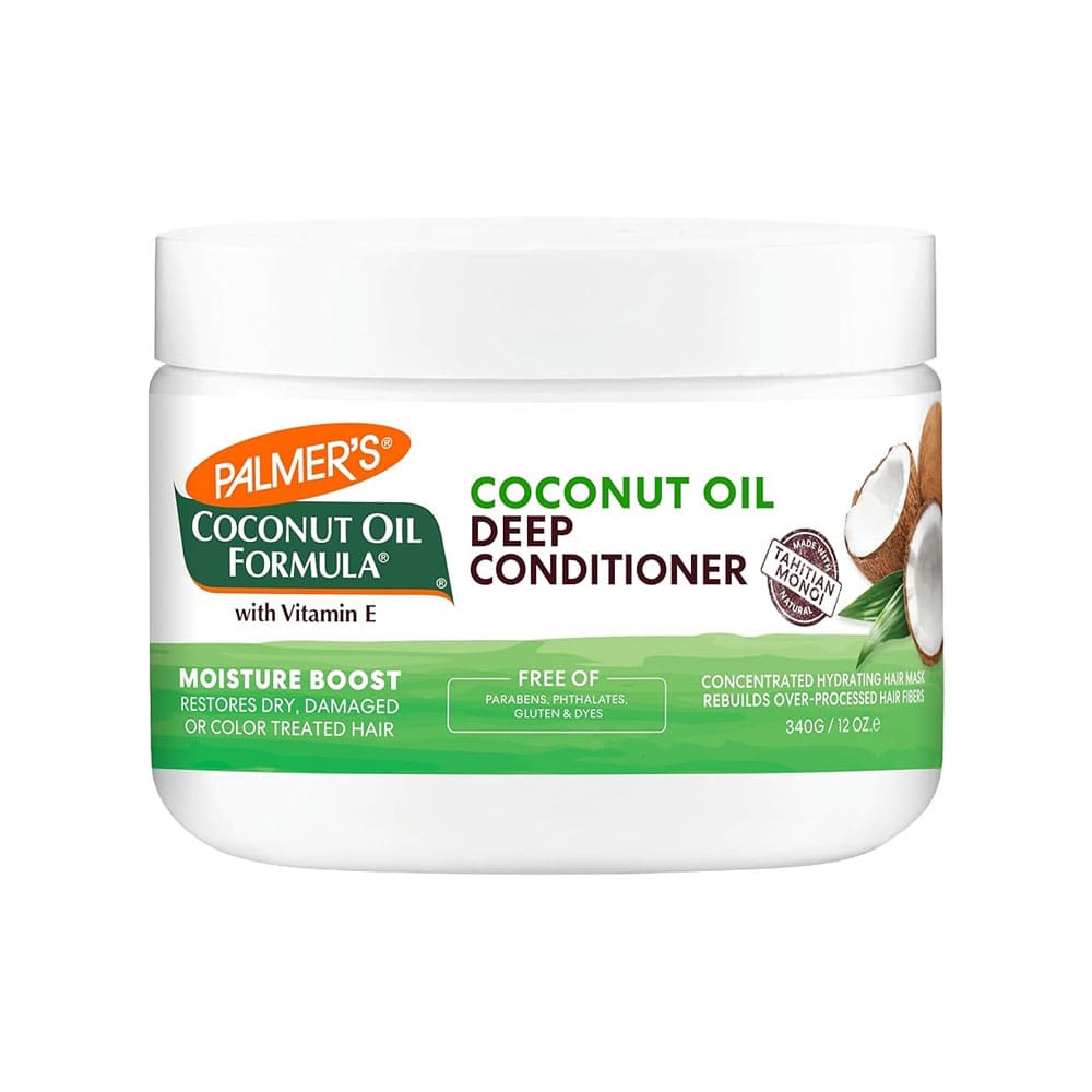 Palmers Deep Conditioner Moisture Boost For Dry Damaged Or Colour Treated Hair + Tahitian Monoi With Vitamin E 340g