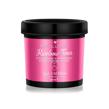 I Heart Revolution Rainbow Tones Colour & Extra Body Conditioning In One Pink Cloud 120ml