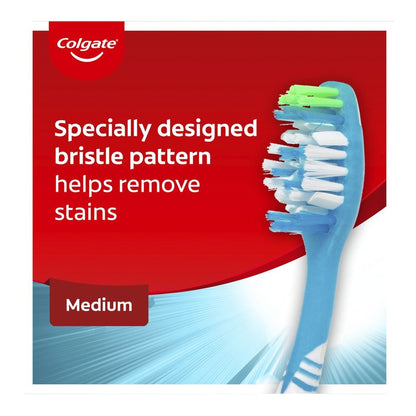 Colgate Toothbrush Max White Polishing Star Medium Assorted Colors