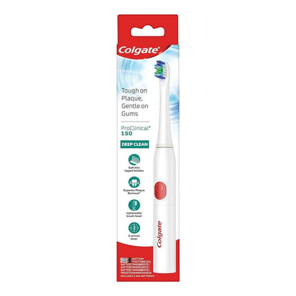 Colgate Toothbrush Battery Sonic Deep Clean Pro Clinical 150