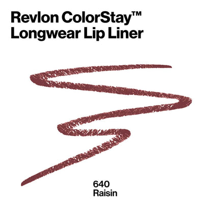 Revlon ColorStay Long Wear Lip Liner 640 Raisin