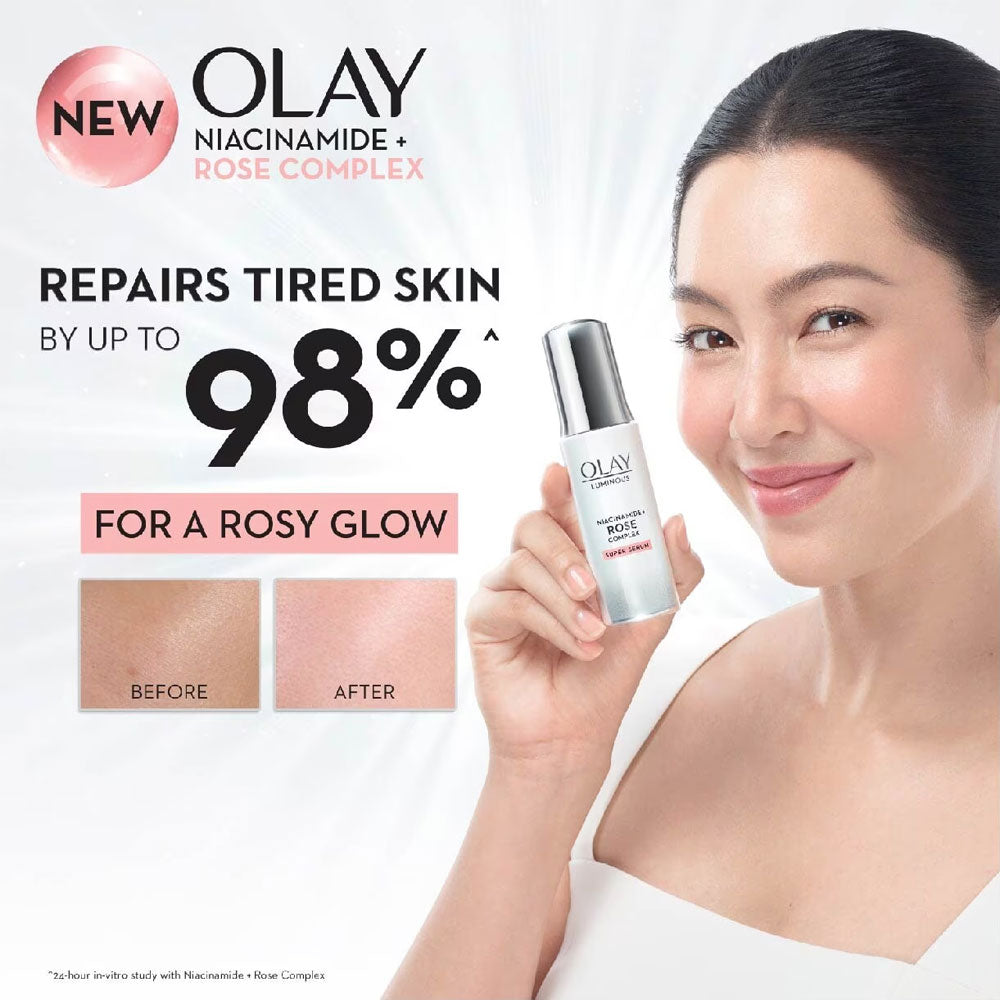 Olay Luminous Niacinamide + Rose Complex Super Serum 30ml