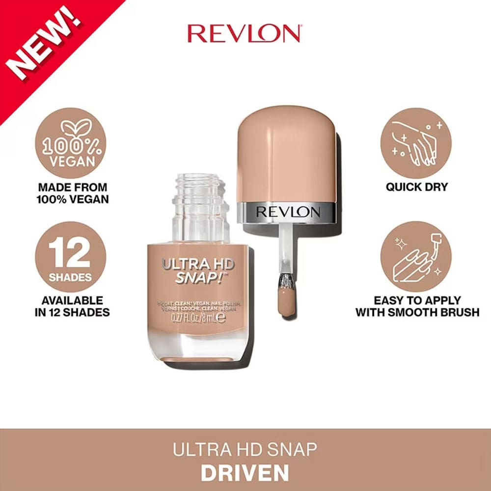 Revlon Ultra HD Snap Nail Polish 012 Driven 8ml