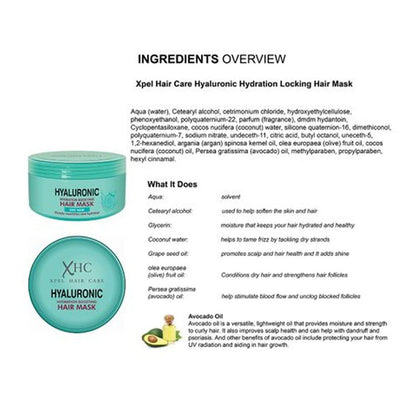 XHC Hyaluronic Hydration Boosting Hair Mask 300ml