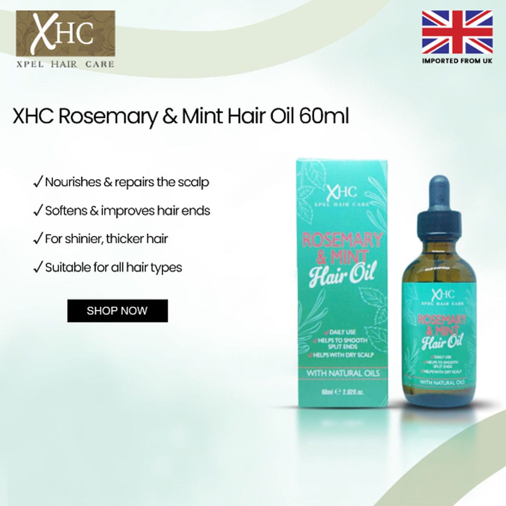 XHC Rosemary & Mint Hair Oil 60ml