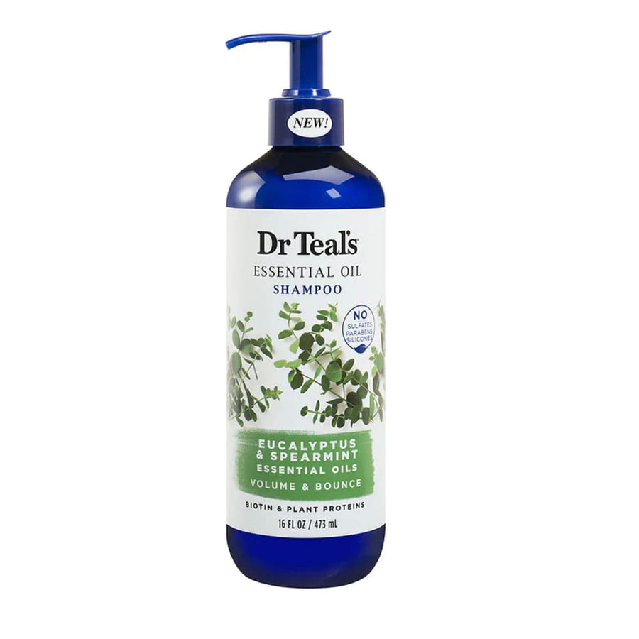 Dr Teals Eucalyptus & Spearmint Volume & Bounce Shampoo 473ml