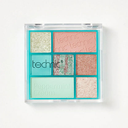 Technic Pressed Pigment Palette Peppermint Cream