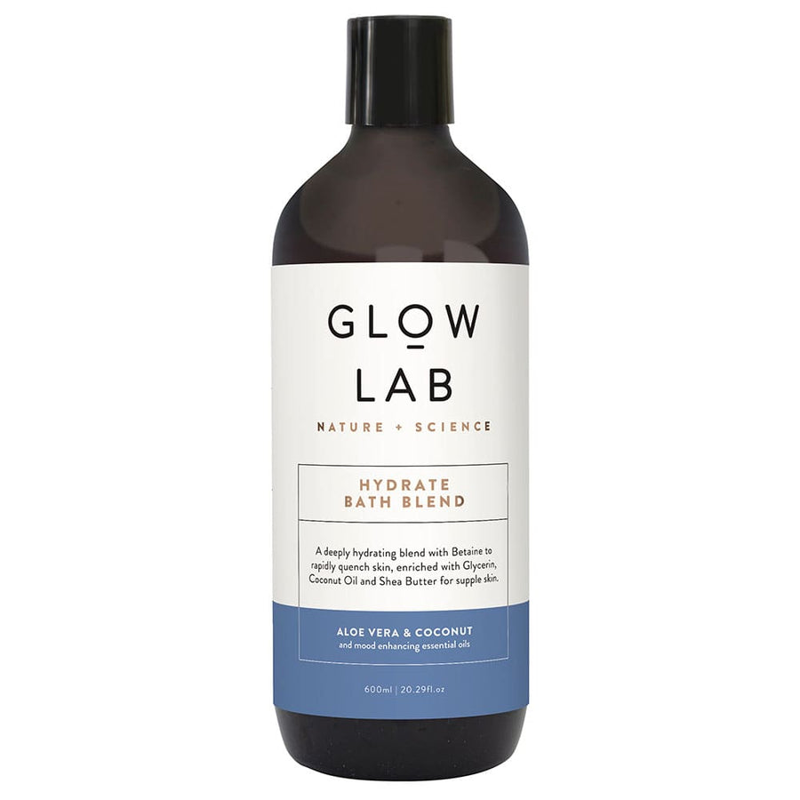 Glow Lab Hydrate Bath Blend Aloe Vera & Coconut 600ml