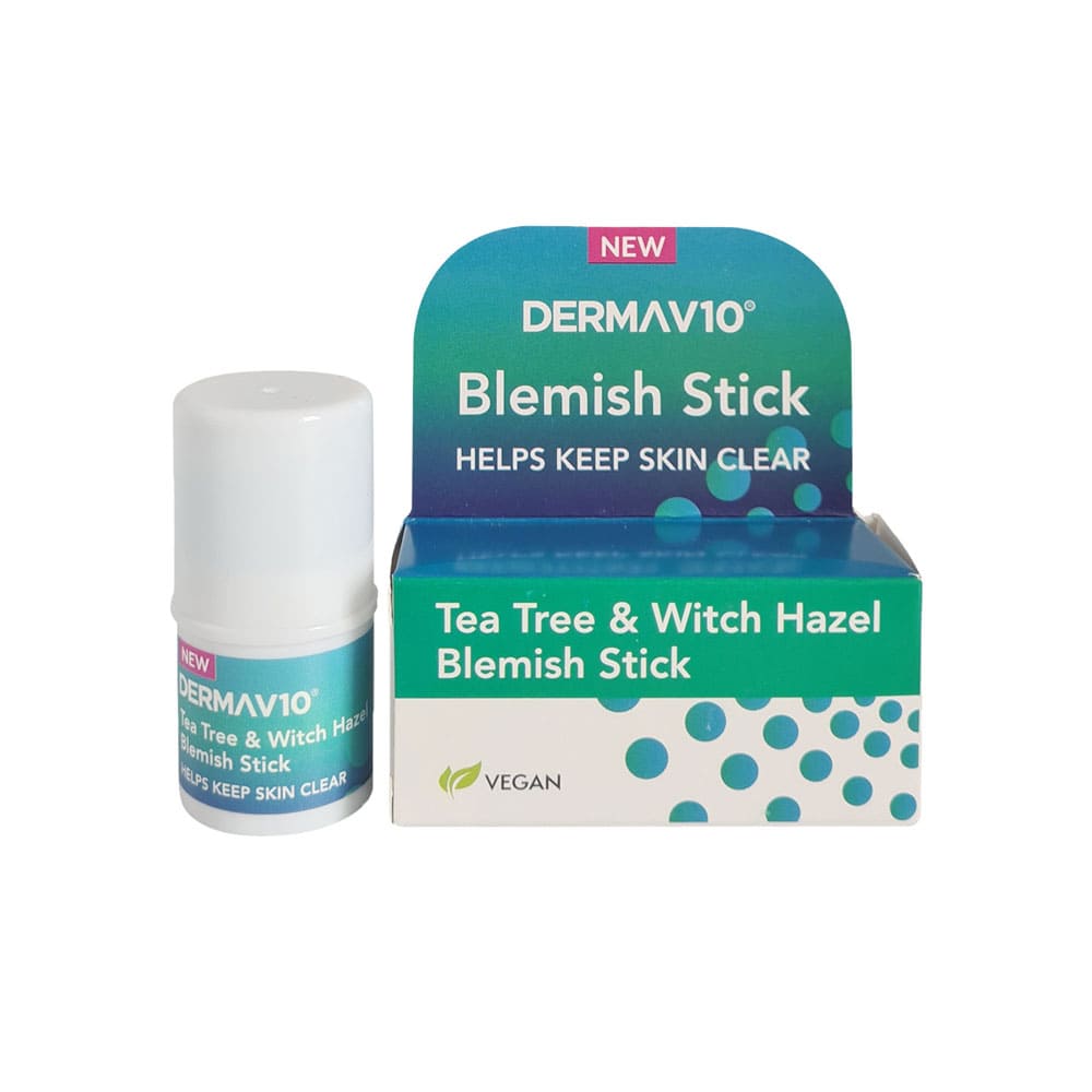 Derma V10 Blemish Stick Tea Tree & Witch Hazel 6g