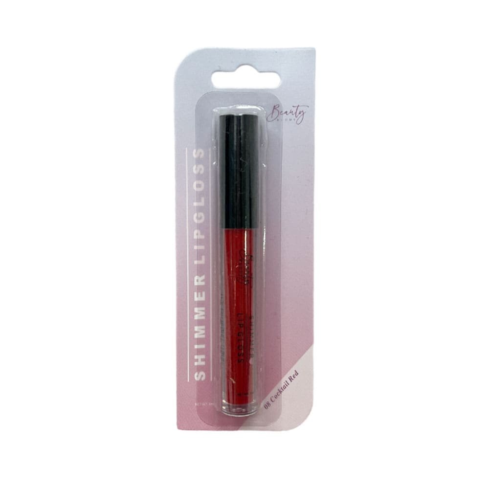 Beauty Buddy Shimmer Lip Gloss 08 Cocktail Red 2ml