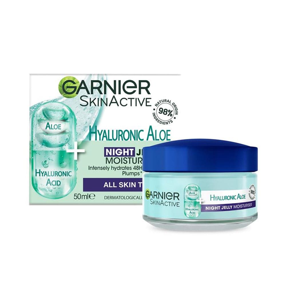 Garnier Hyaluronic Aloe Night Jelly Moisturiser 50ml