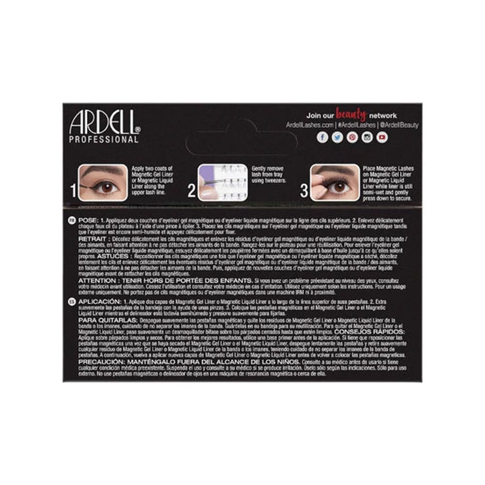 Ardell Professional Magnetic Individuals Lashes Medium Black