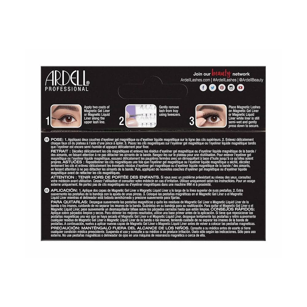 Ardell Professional Magnetic Individuals Lashes Long Black