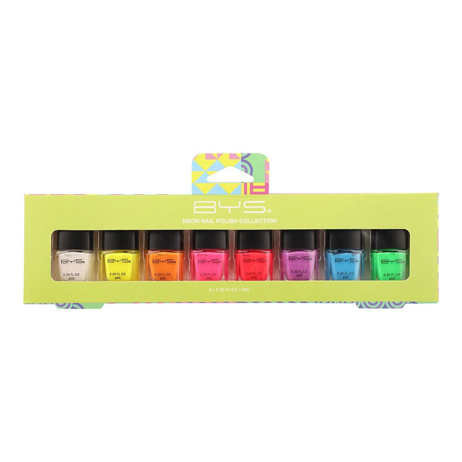 BYS Neon Pop Nail Polish Collection 8pc