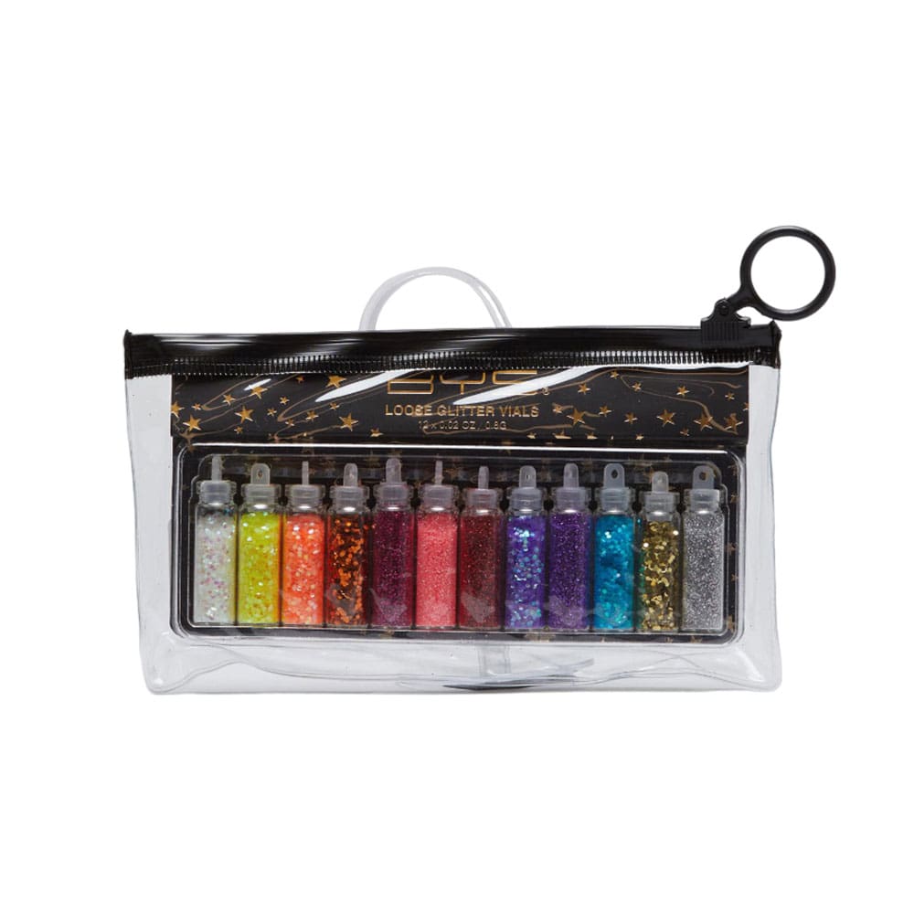 BYS Loose Glitter Vials 12pc