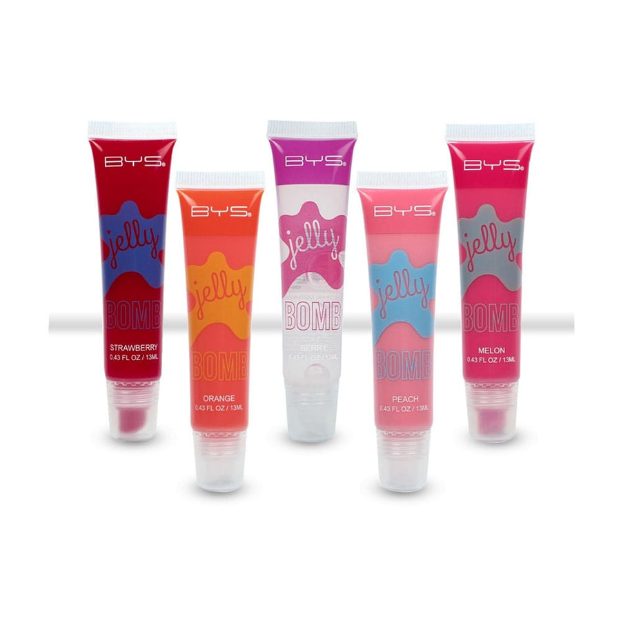 BYS Neon Jelly Bomb Lipgloss Set 5pc