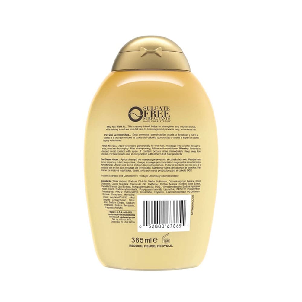 OGX Shampoo Coconut Caffeine 385ml