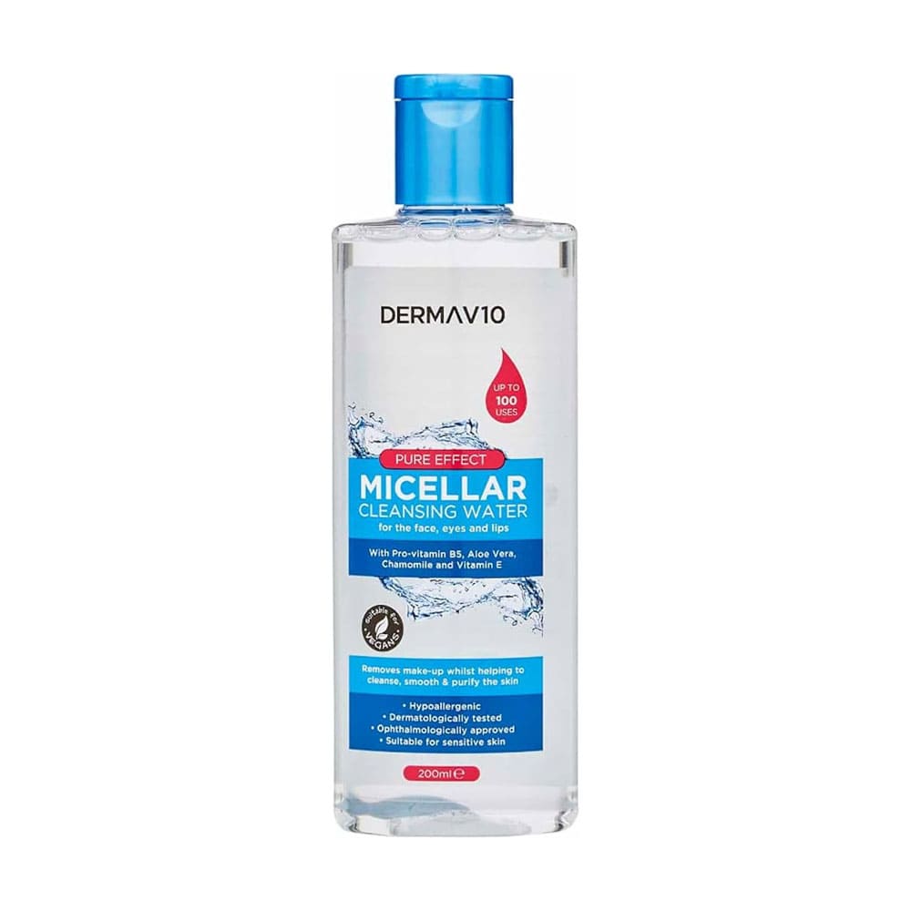 Derma V10 Micellar Cleansing Water 200ml