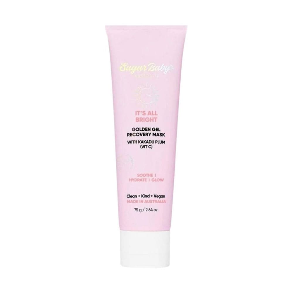 Sugar Baby It's All Bright Golden Gel Recovery Mask With Kakadu Plum Vit C 75g