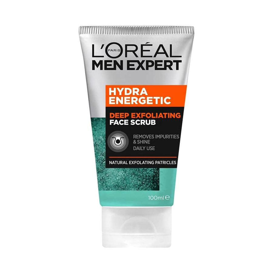 L'Oreal Men Expert Hydra Energetic Deep Exfoliating Face Scrub 100ml