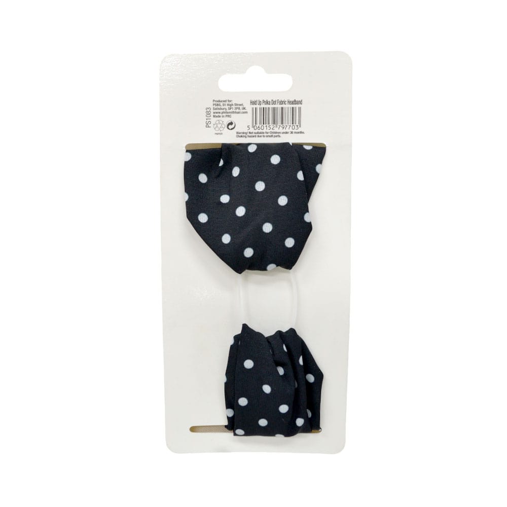 Phil Smith Hold Up Fabric Headband Polka Dot