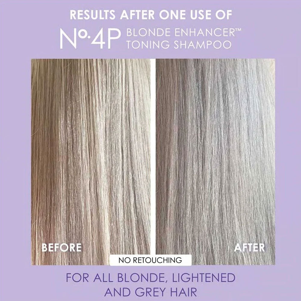 Olaplex No.4P Blonde Enhancer Toning Shampoo