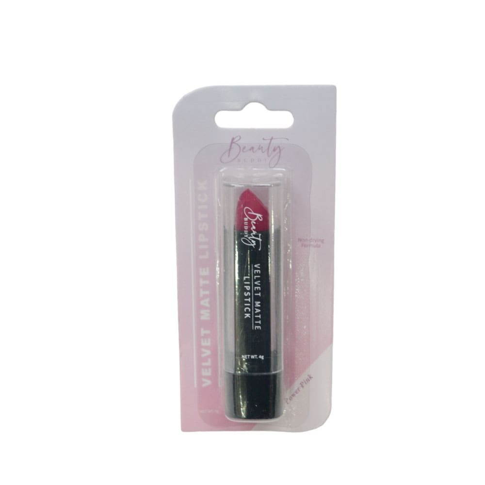 Beauty Buddy Velvet Matte Lipstick 04 Power Pink 4g