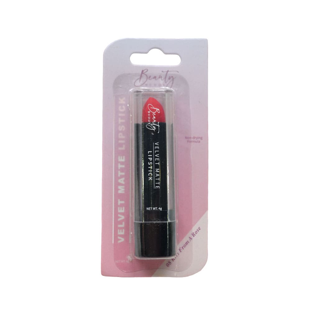 Beauty Buddy Velvet Matte Lipstick 08 Kiss From A Rose 4g