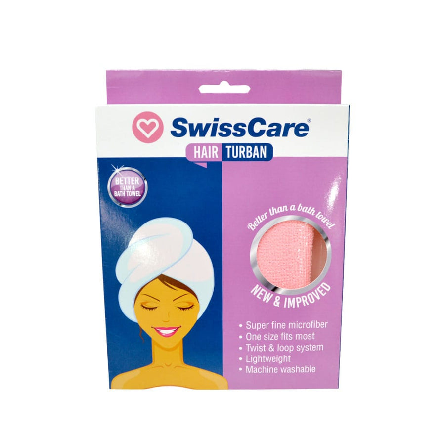 SwissCare Microfiber Hair Turban Assorted