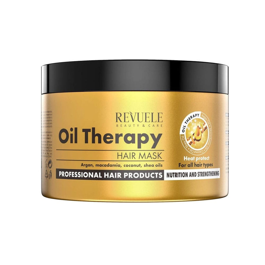 Revuele Hair Mask Oil Therapy With Argan, Macadamia, Coconut, Shea Oils 500ml