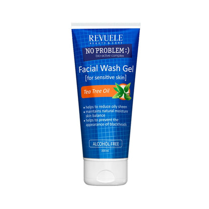 Revuele No Problem Facial Wash Gel Tea Tree Oil 200ml