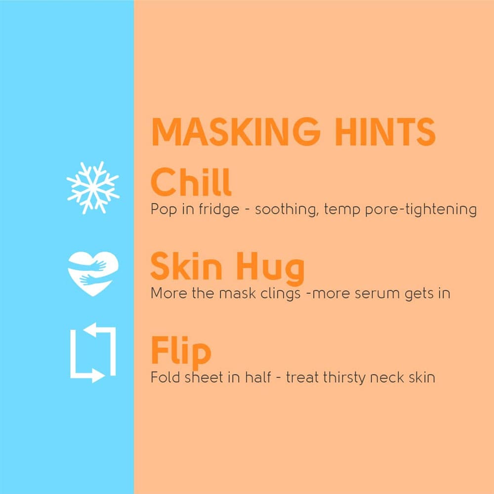 Face Facts Vitamin C Sheet Masks 2pk