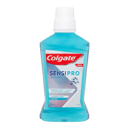 Colgate Sensipro Mouthwash Mild Mint 500ml