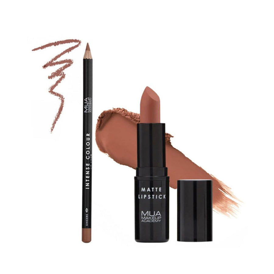 MUA Sincere Matte Lip Duo Set