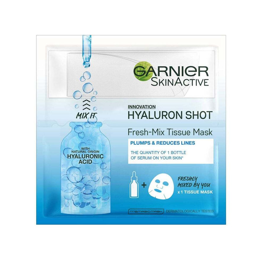 Garnier Skin Active Fresh Mix Tissue Mask Hyaluronic Shot