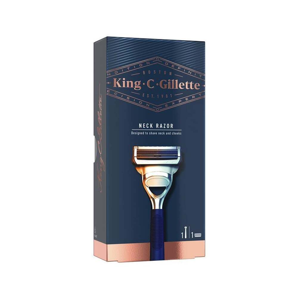 King.C.Gillette Neck Razor For Neck And Cheeks 1pk