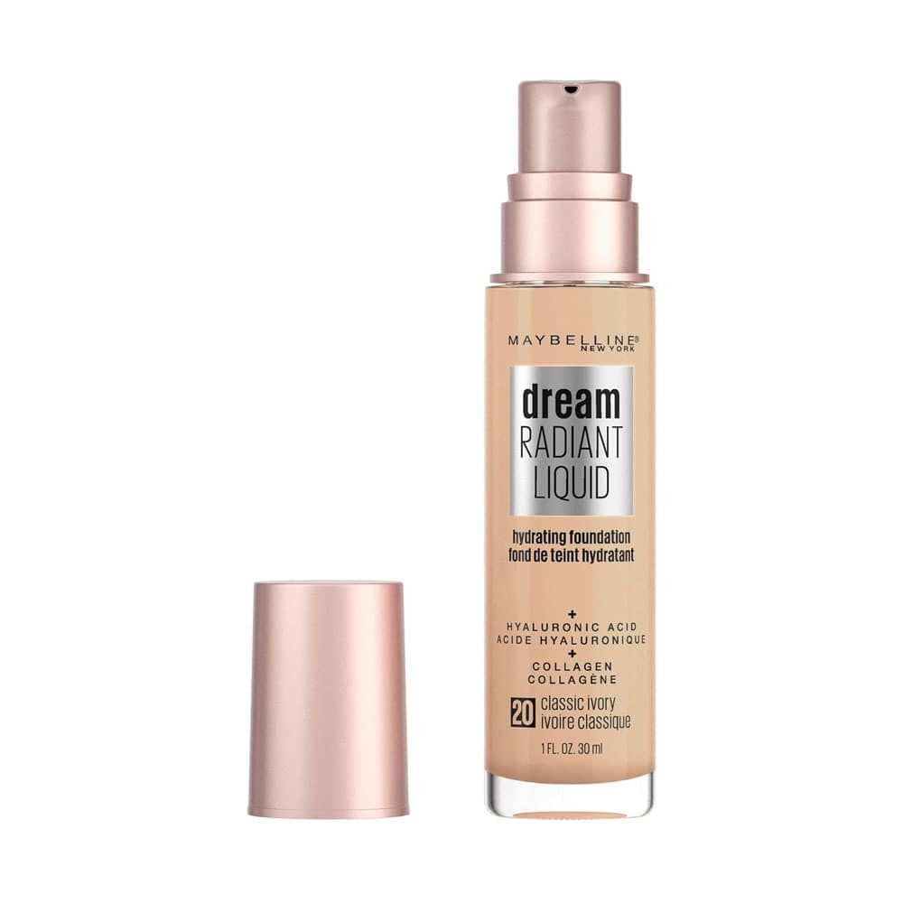 Maybelline Dream Radiant Liquid Foundation 20 Classic Ivory 30ml