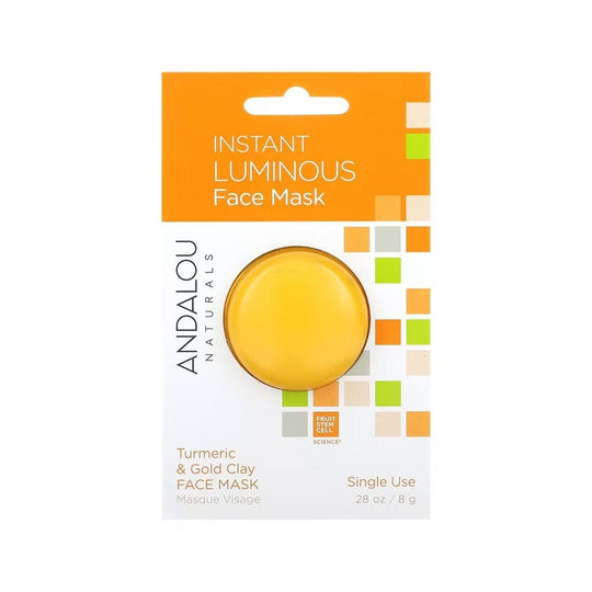 Andalou Naturals Instant Luminous Turmeric Clay Face Mask