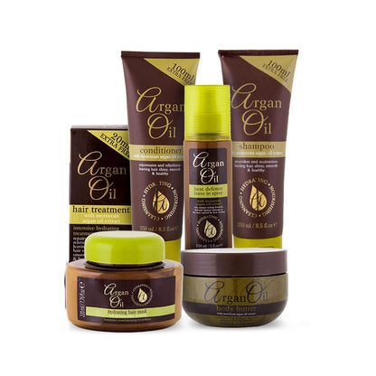 XHC Argan Oil Jumbo Pamper Gift Set 6pc