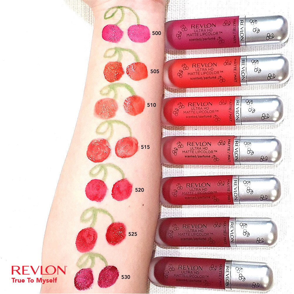 Revlon Ultra HD Matte Lip Color Scented 500 Cherries In The Snow 5.9ml