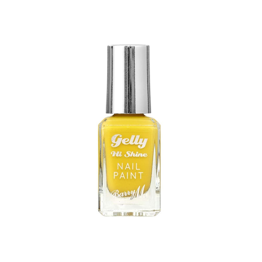 Barry M Gelly Hi Shine Nail Polish Banana Spilt 10ml