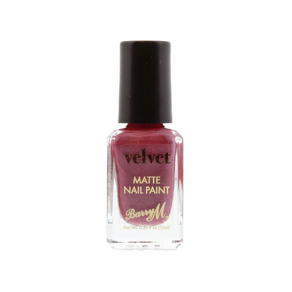 Barry M Velvet Matte Nail Polish Modern Mauve 10ml