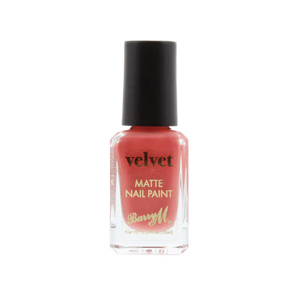 Barry M Velvet Matte Nail Polish Burning Sand 10ml