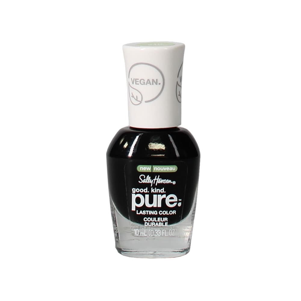 Sally Hansen Good Kind Pure Nail Polish 410 Black Stone 10ml