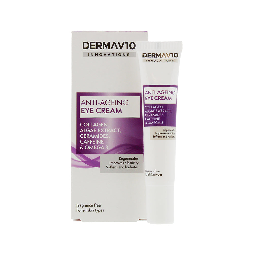 Derma V10 Innovations Anti Ageing Eye Cream 15ml