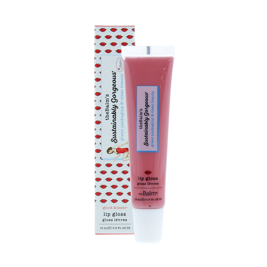 theBalm Sustainably Gorgeous Lip Gloss Good Kisser 15ml