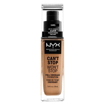 NYX Can't Stop Won't Stop Full Coverage Foundation Camel 30ml