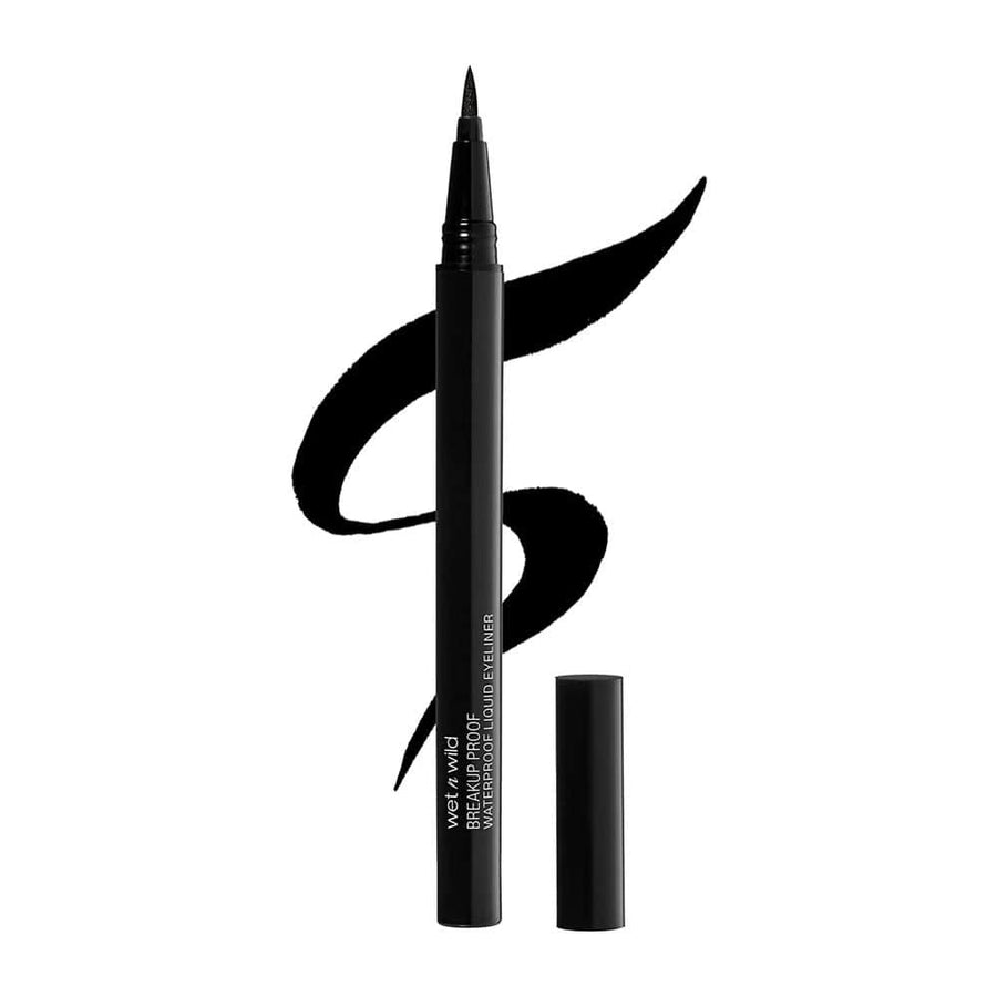 wet n wild Breakup Proof Waterproof Liquid Eyeliner Ultra Black